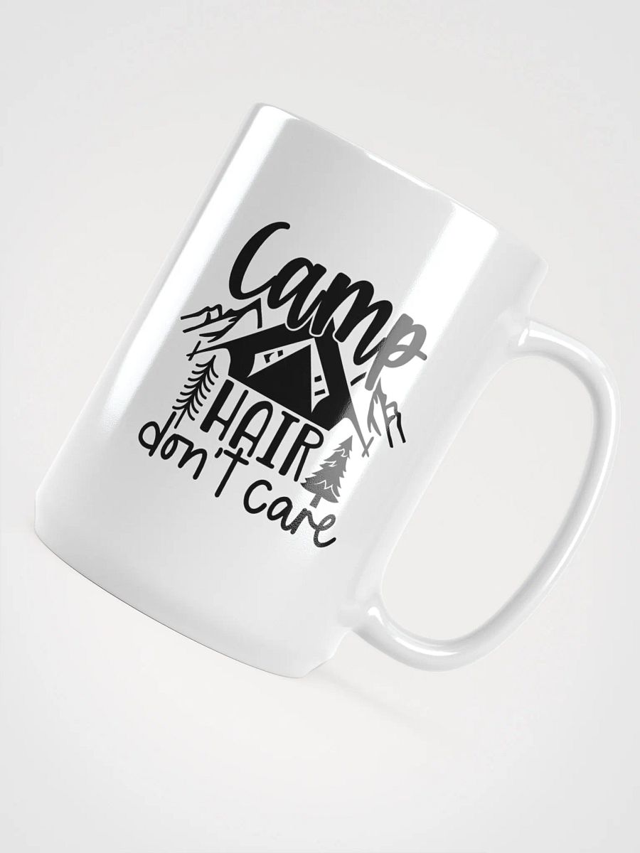 Camp Hair Don't Care White Coffee Mug product image (4)