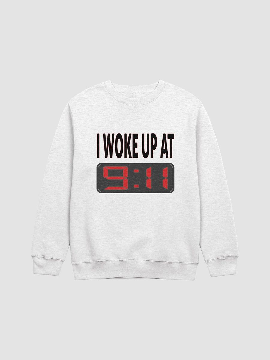 I Woke Up At 9:11 - Lane Seven Premium Crewneck Sweatshirt product image (2)