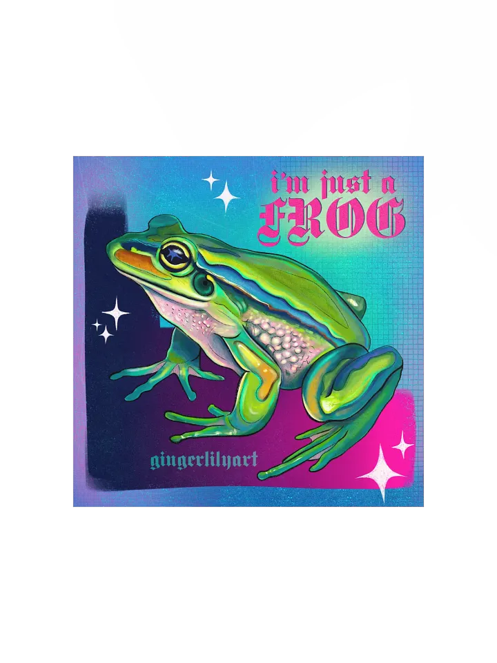 i'm just a frog print product image (1)