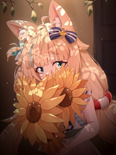 🌻🌻🌻 #samekosaba #vtuber #sunflower #anime #manga #csp #huion #flower #art #artist #artwork #sabart #saba