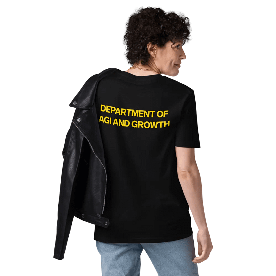 department of agi and growth t-shirt - 100% organic cotton product image (12)