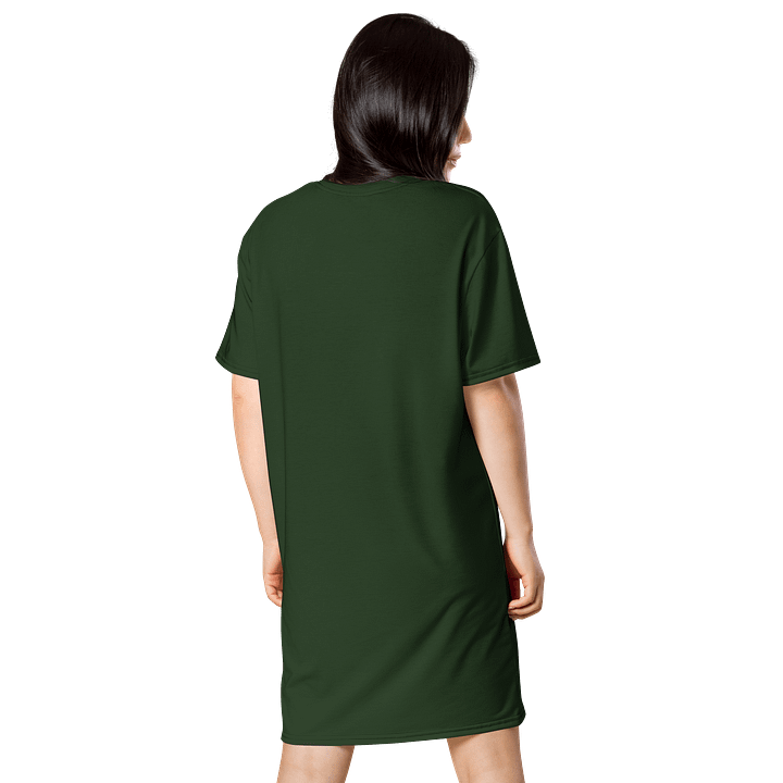 Oversized T-Shirt Dress - Deep Myrtle, Sizes 2XS-6XL product image (2)