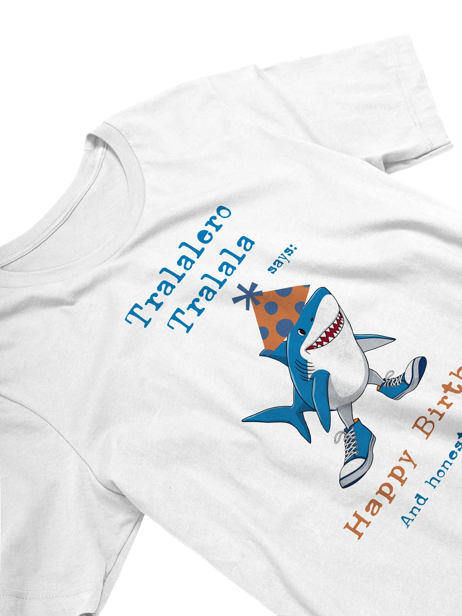 Tralalero Tralala Birthday Shark Tee product image (17)