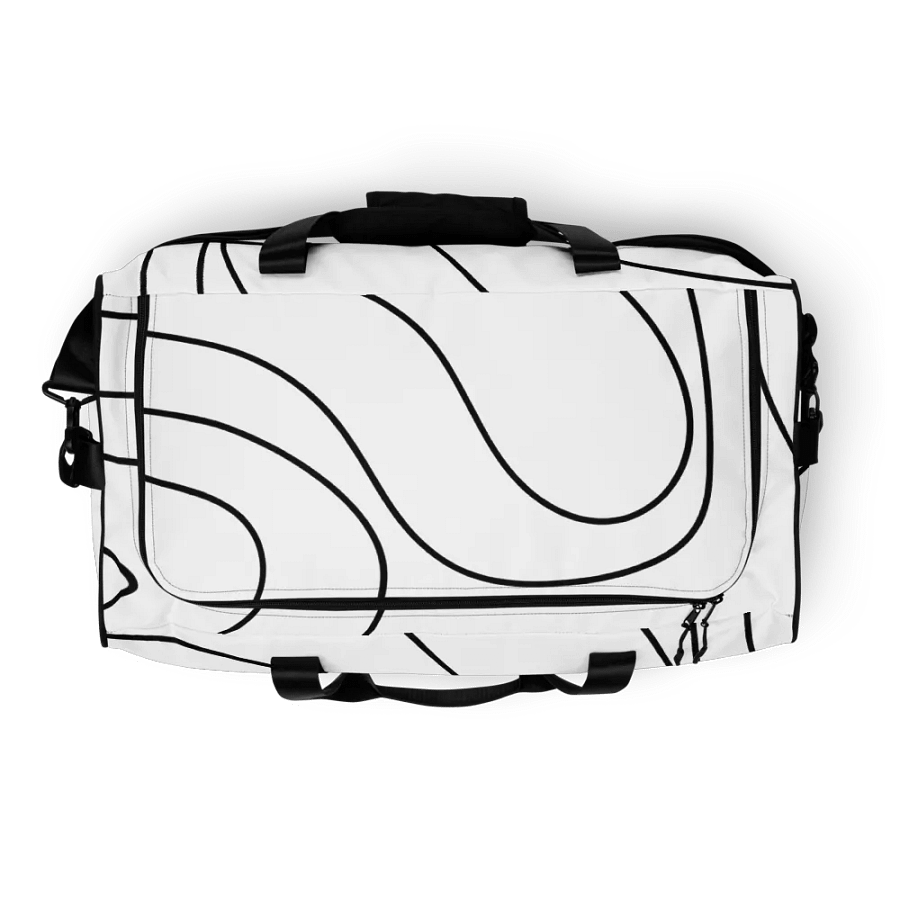 Flowing Waves Custom Duffle Bag product image (8)