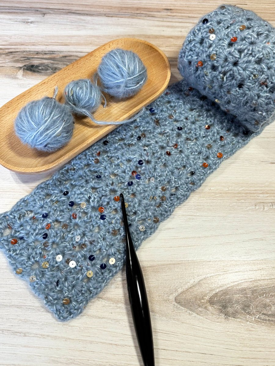 Echo Crochet Scarf product image (10)