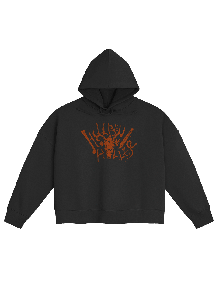 Deer Skull Logo Women's Fit Organic Cotton Hoodie product image (1)