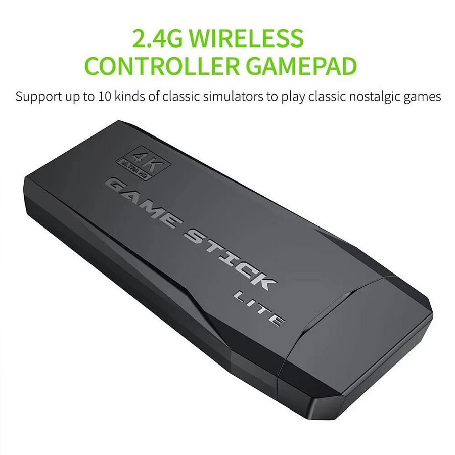 HDMI Video Game Console 64G Built-in 10000+ Games Retro Handheld Game Console Wireless Controller Game Stick For PS1/GBA Kid Gift product image (7)