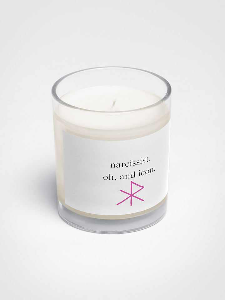 narcissist. oh, and icon. SELF-LOVE & SELF-OBSESSION GLAMOUR RITUAL CANDLE product image (2)