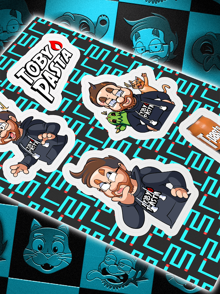 TobyPasta Sticker Set #1 product image (2)