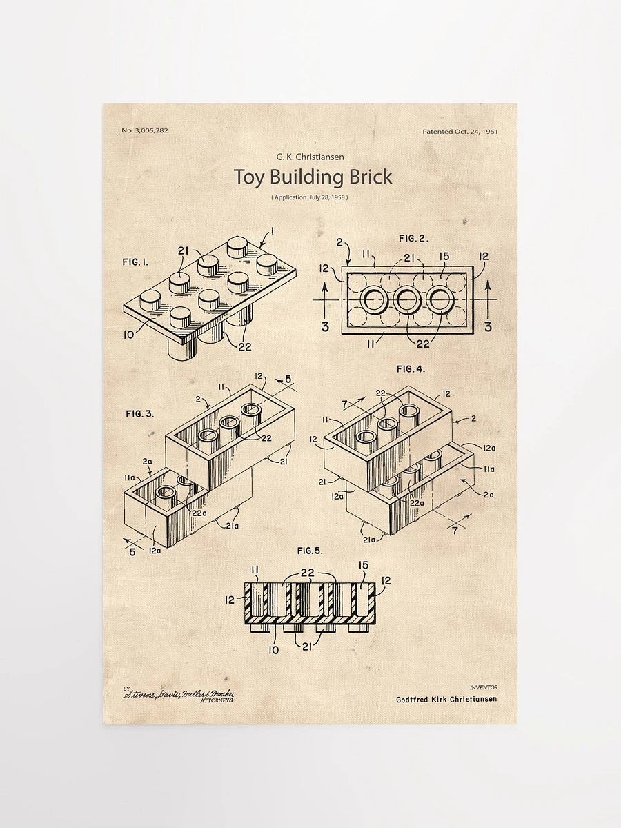 LEGO Patent | Poster product image (5)