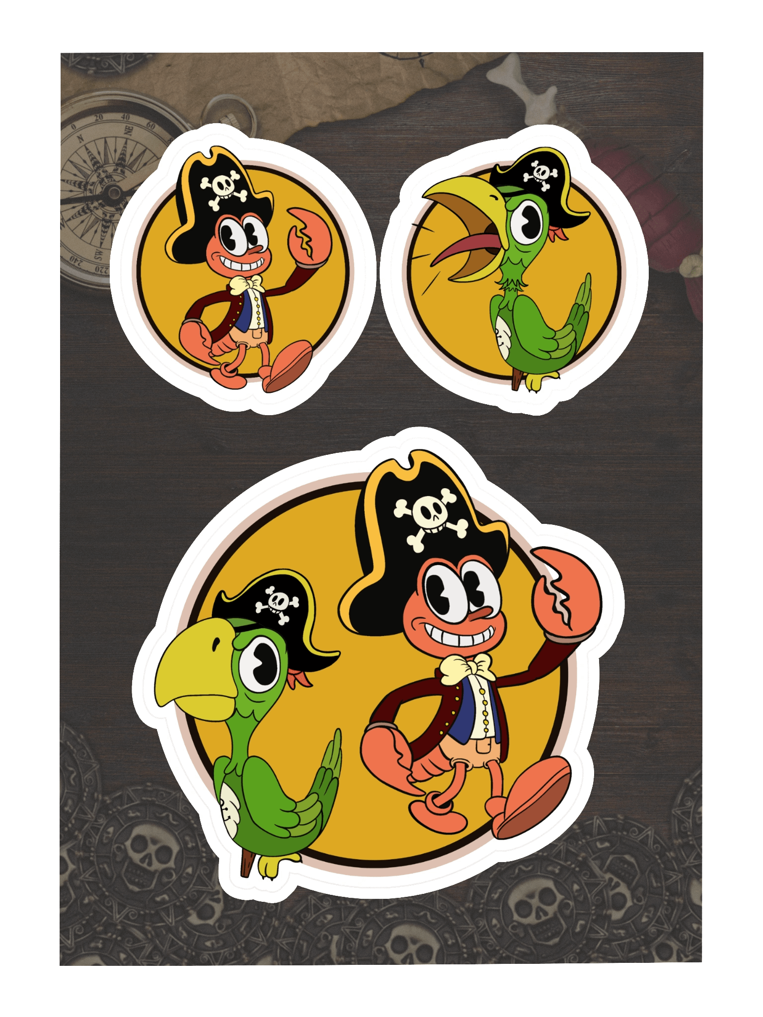 CptLobsterLegs Icons Sticker Pack! product image (3)
