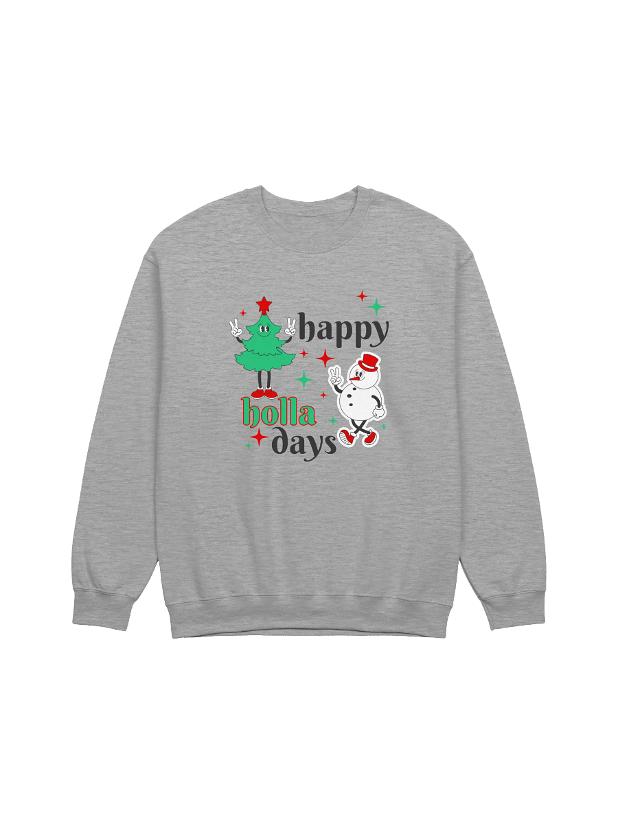 Happy Holla Days Crewneck Sweatshirt product image (2)