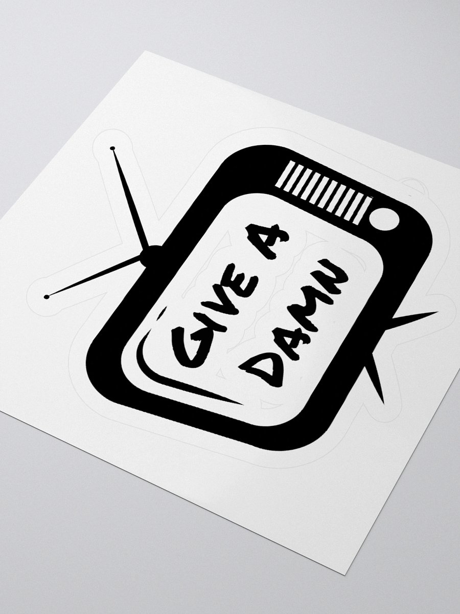 Give A Damn Sticker product image (8)