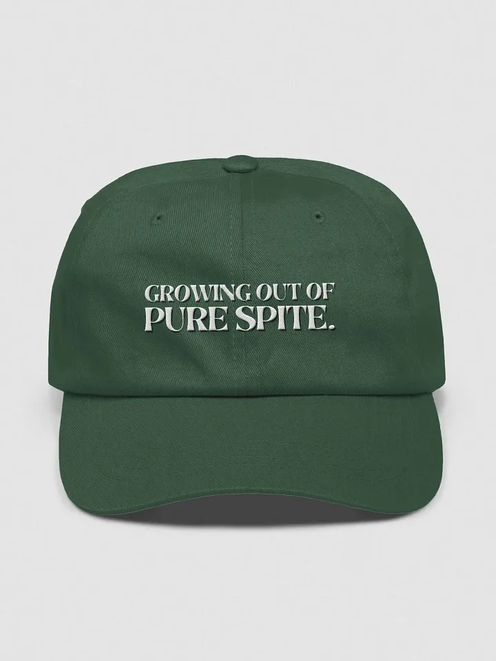 GROWING OUT OF PURE SPITE classic dad hat product image (58)