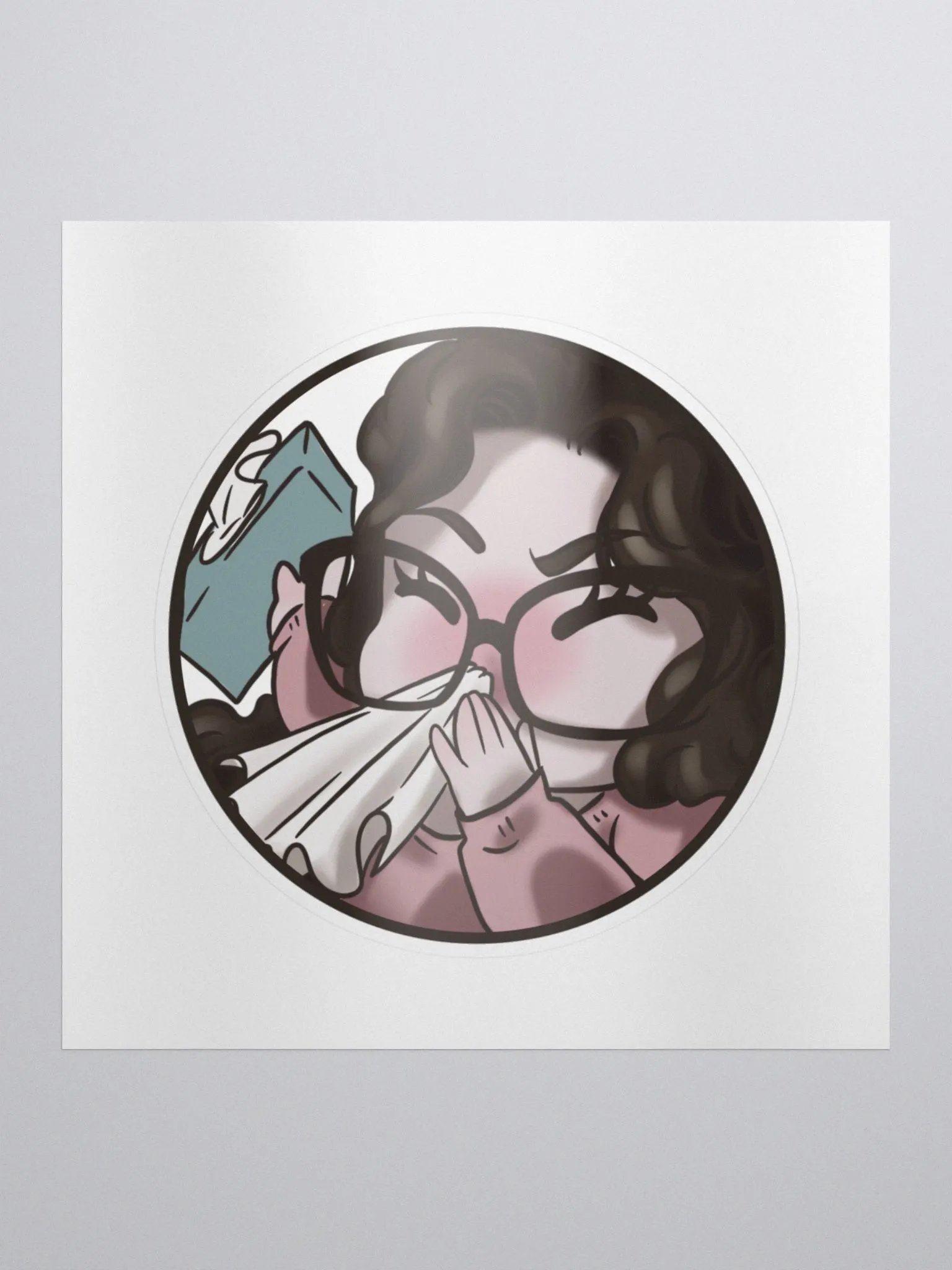 The Epic Nose Blow Sticker product image (1)