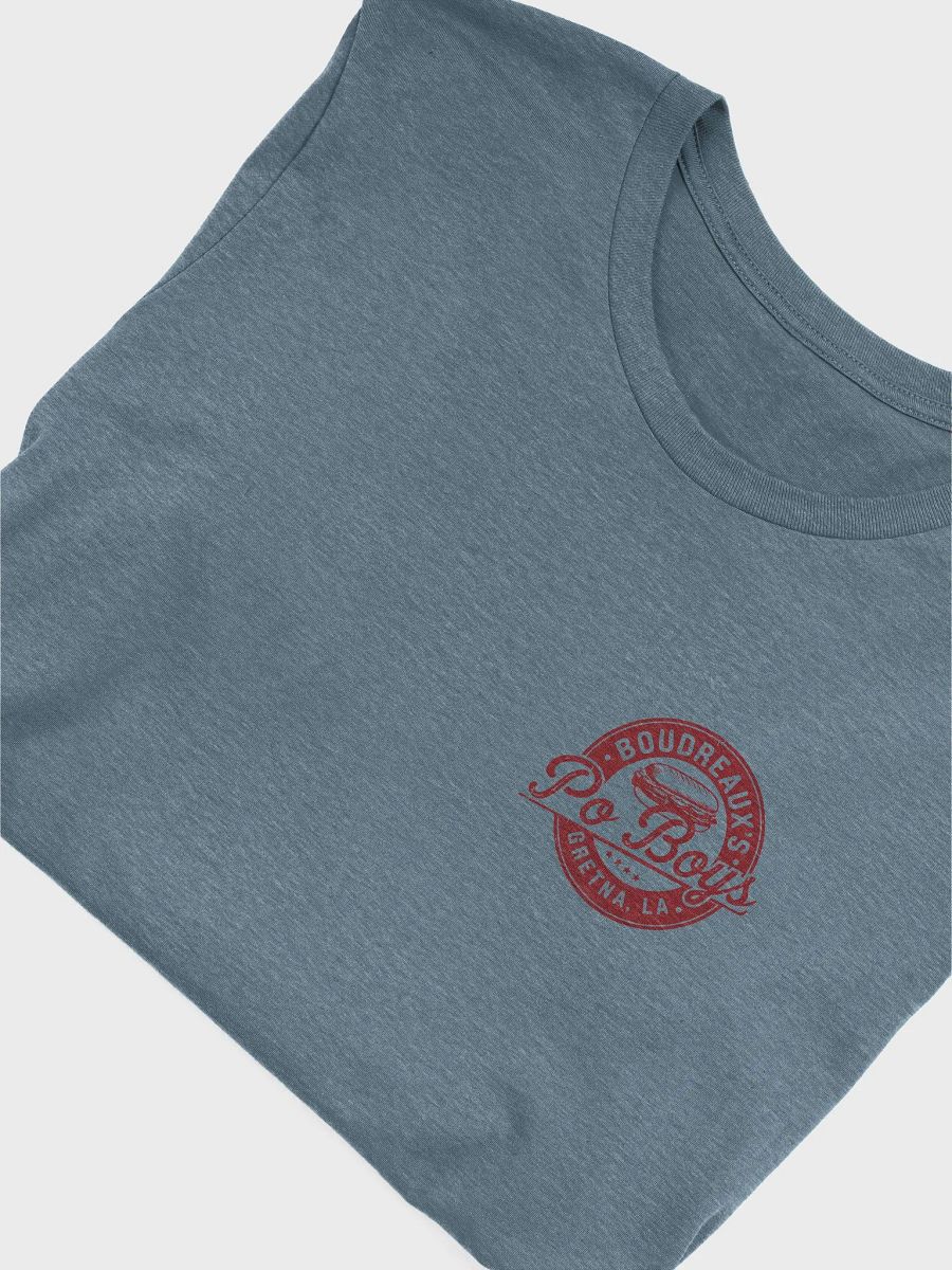 Boudreaux's Po Boy's Logo Bella+Canvas T-Shirt product image (31)