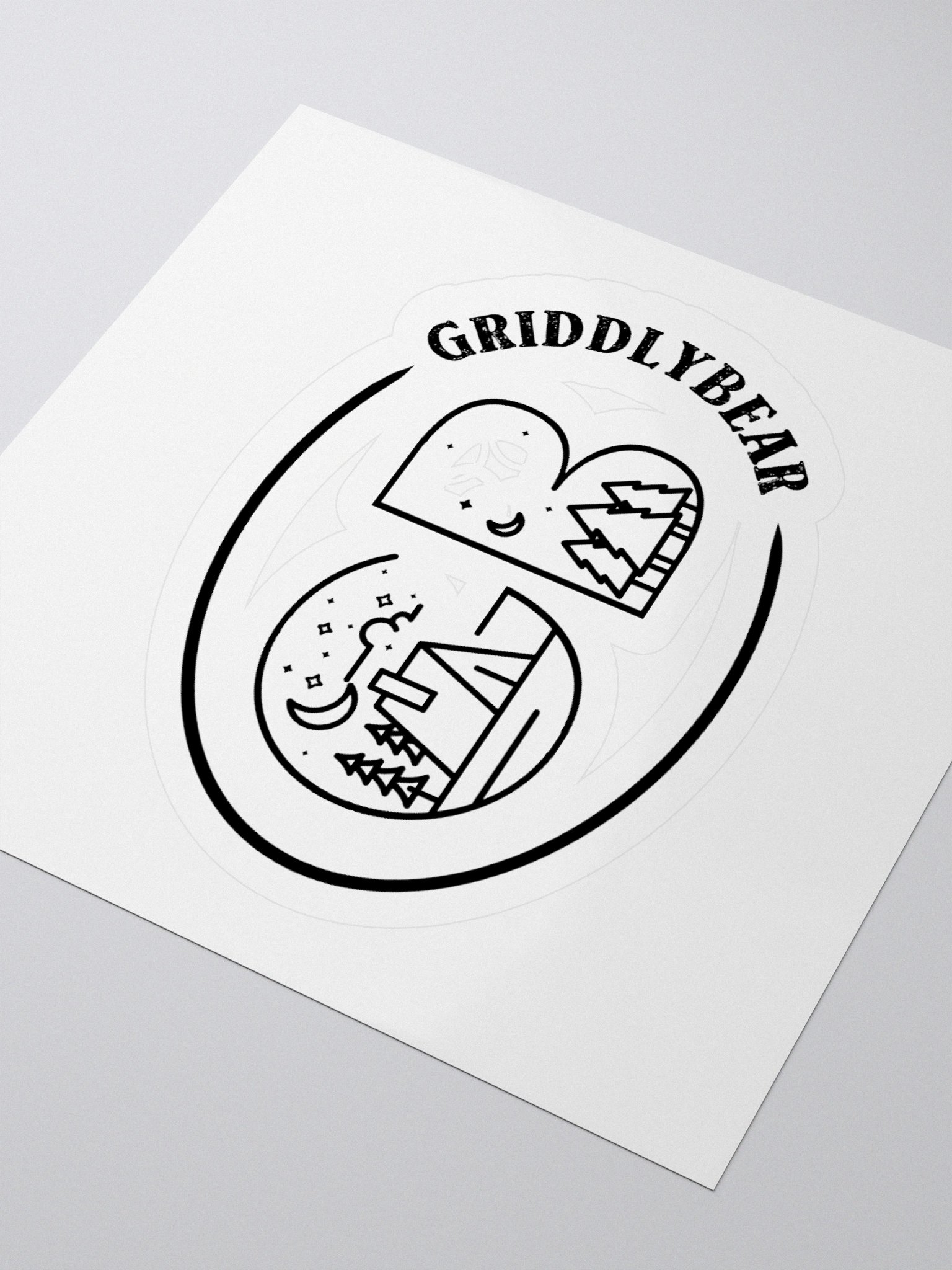 GRIDDLY STICKY - Black product image (8)