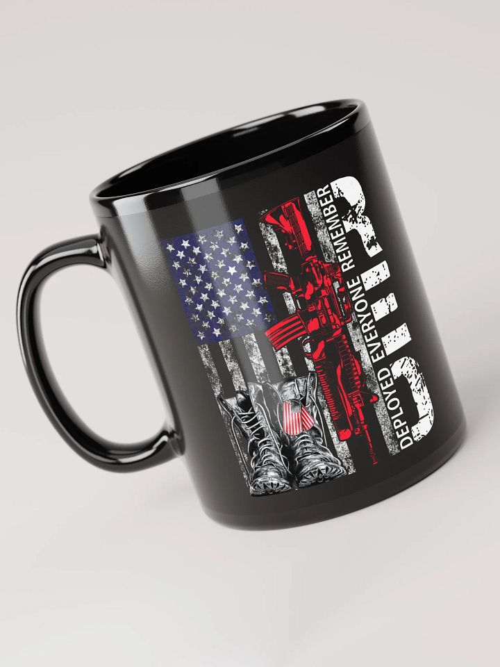 Remember Everyone Deployed - Black Mug product image (1)