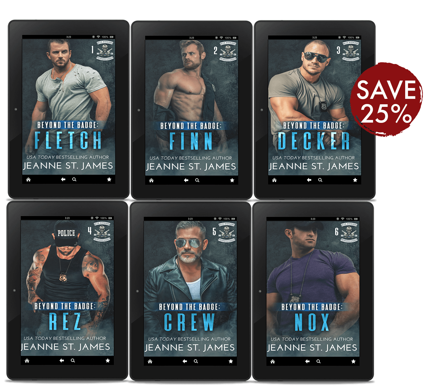 Blue Avengers MC Ebook Bundle product image (1)