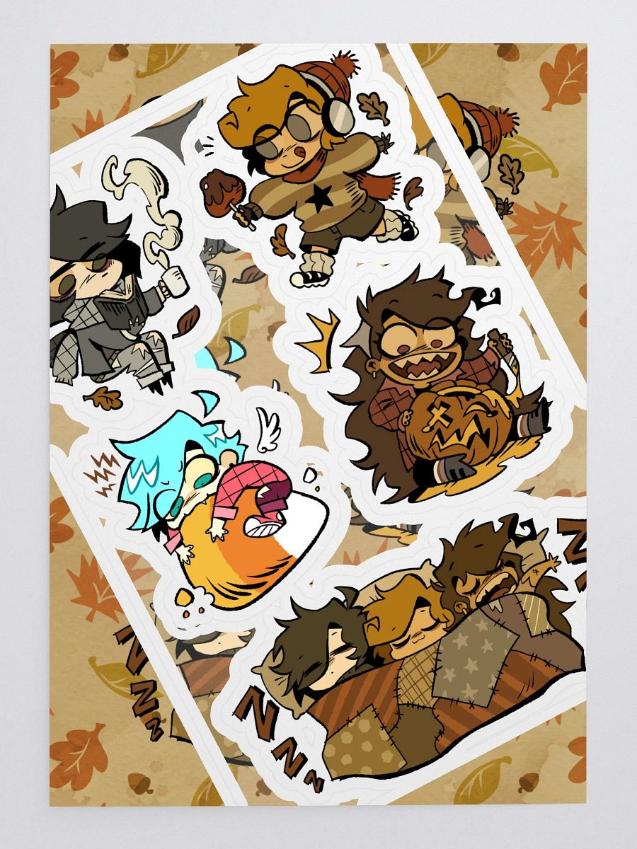 Ramshackle Fall Sticker Sheet [SEASONAL] product image (3)