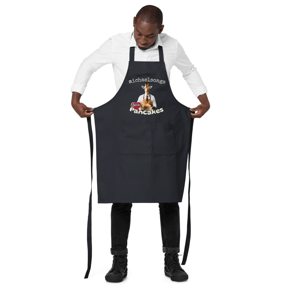organic apron with Lovin' Pancakes logo product image (5)