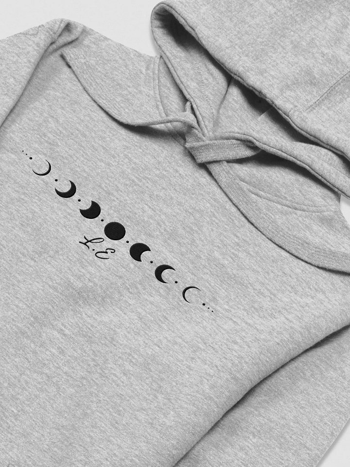 Embroided Moon Phase Hoodie (Light) | Unisex product image (1)