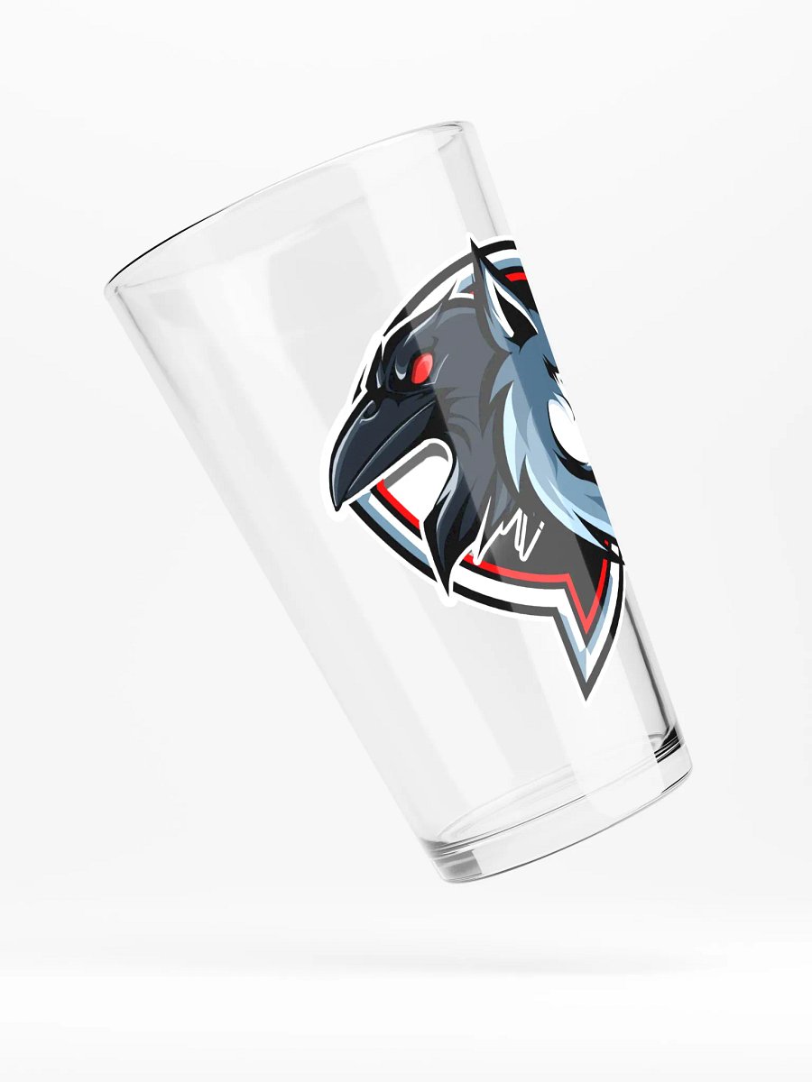 Raven Logo Pint Glass product image (4)