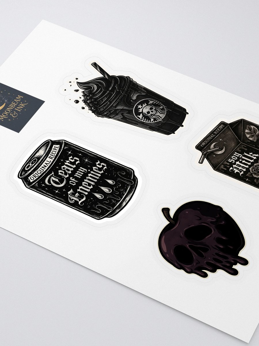 Gothic Food & Drink Parody Sticker Sheet product image (2)
