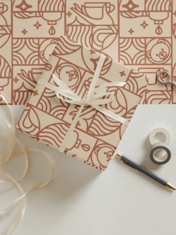 Cozy gift wrap product image (3)