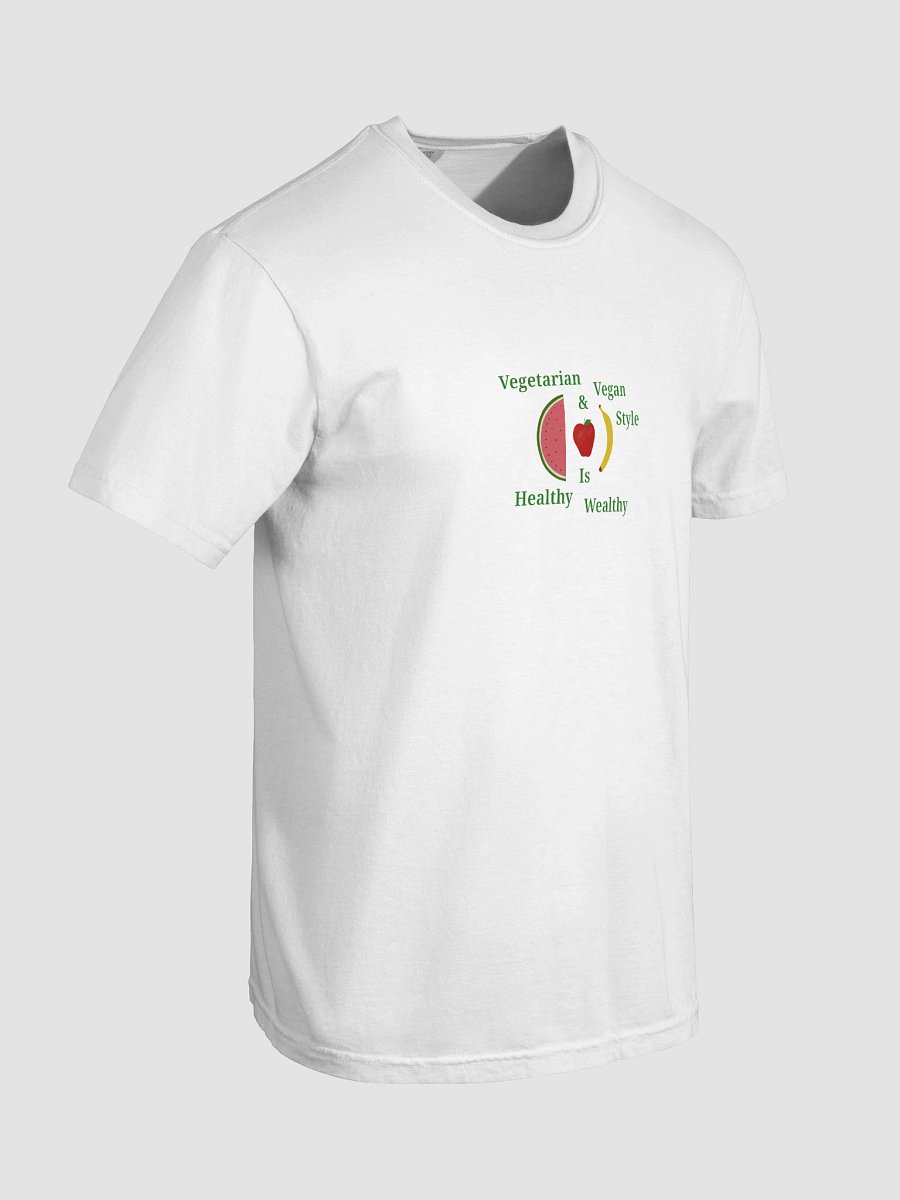 Healthy & Wealthy Vegan Style T-Shirt product image (8)