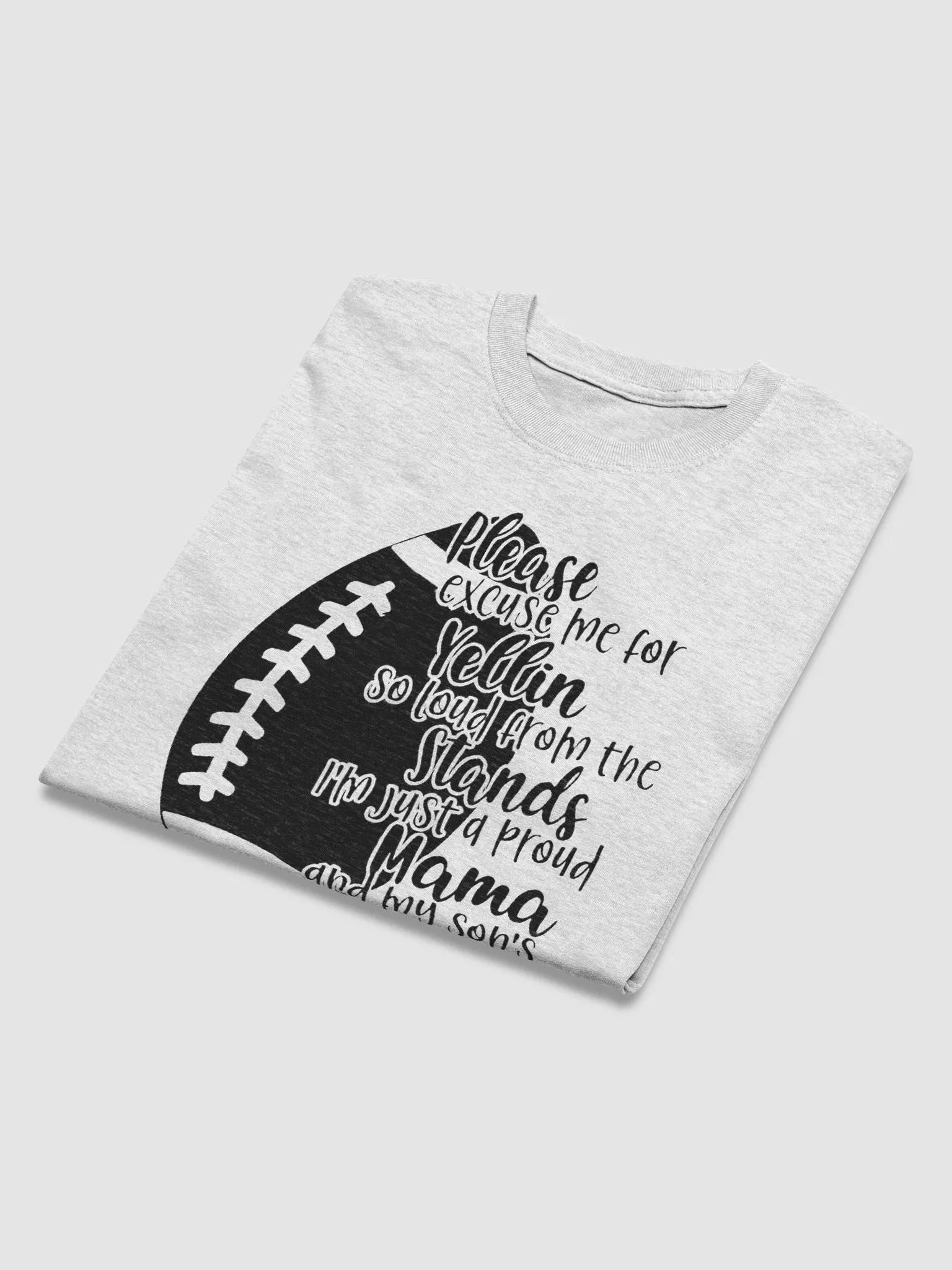 FOOTBALL PROUD MAMMA T-SHIRT product image (3)
