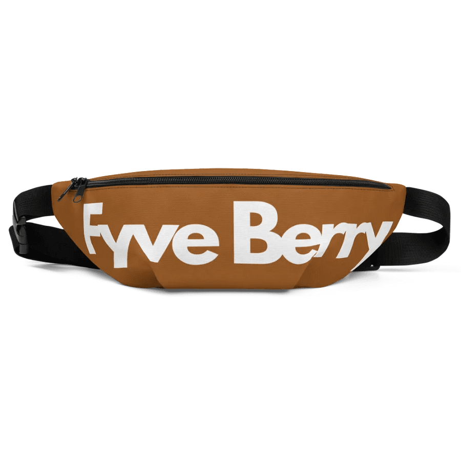 Bold Brown All-Over Print Fanny Pack product image (1)
