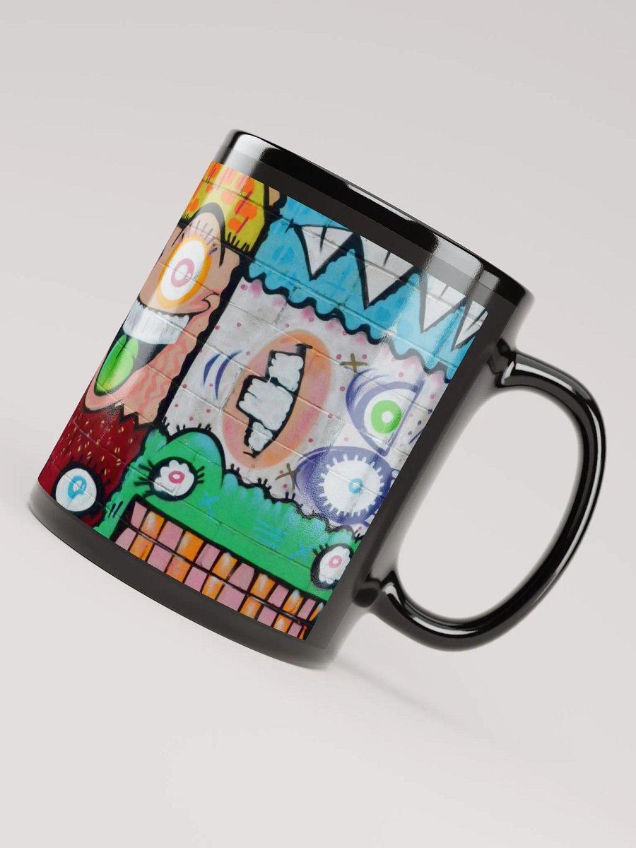 Black Funky-Face Mug product image (4)