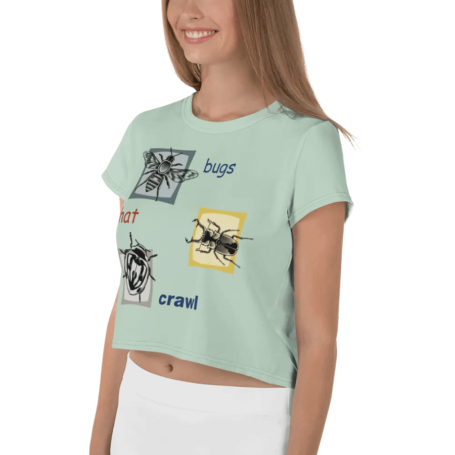 Bugs That Crawl crop tee product image (4)