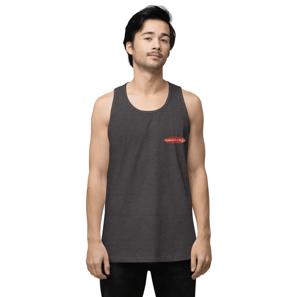 EXPENSIVE & SHITTY UNISEX EMBROIDERED SLEEVELESS TEE product image (5)