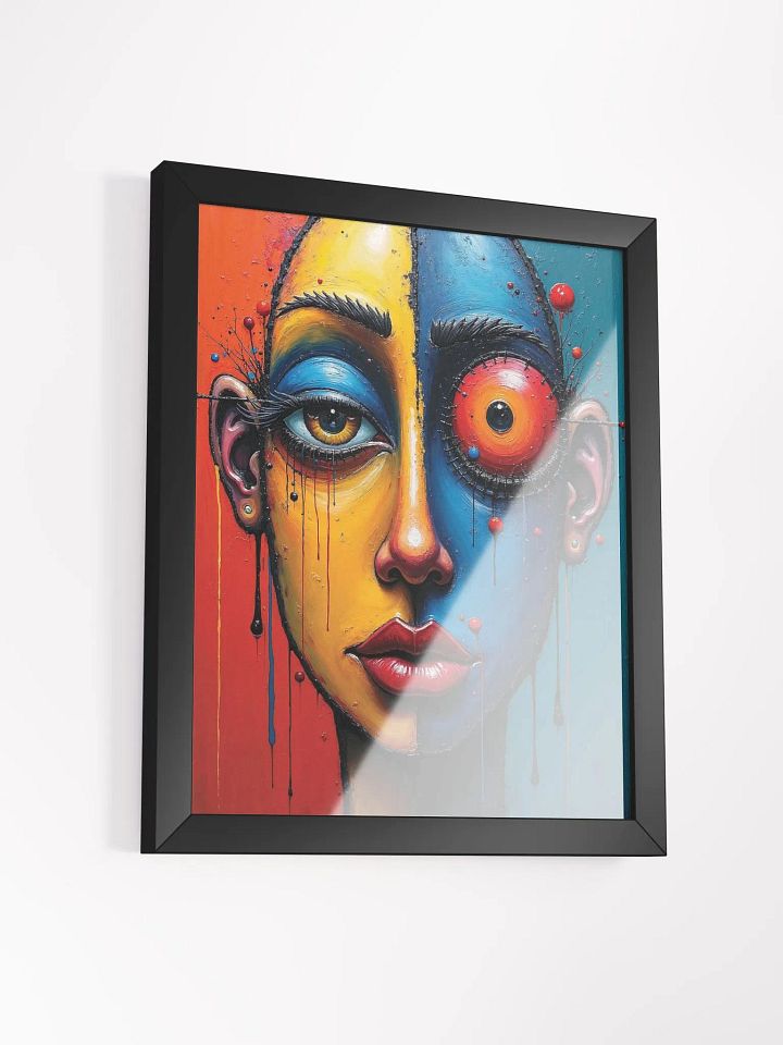 Surreal Split-Face Framed Print product image (12)