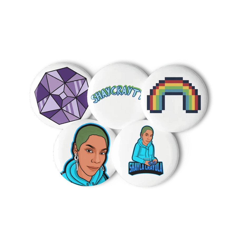 Gamer Chic Pin Button Set product image (11)