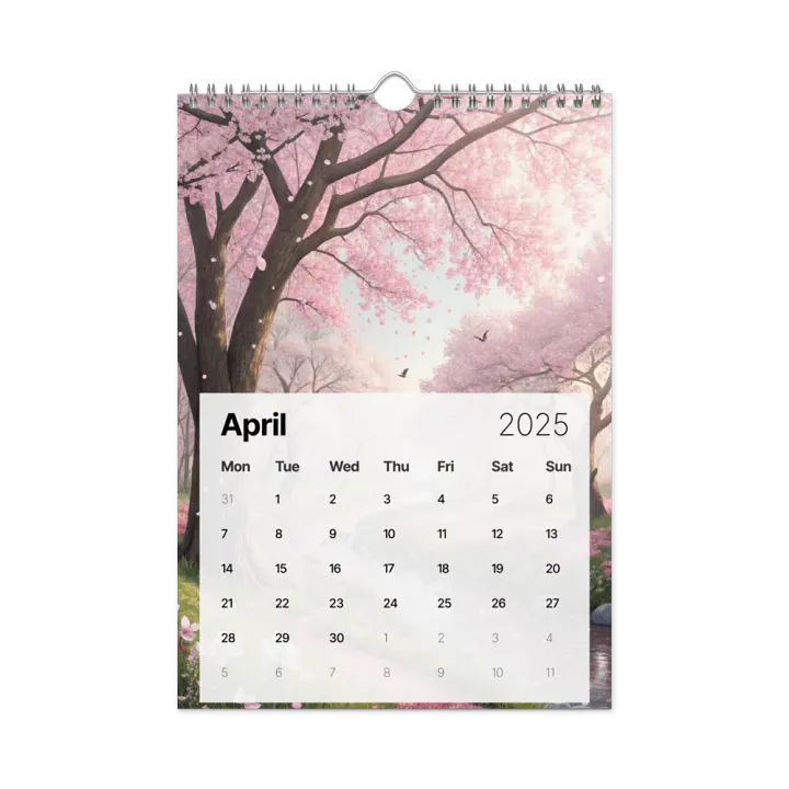 MAGICAL ANIME SEASONS WALL CALENDAR 2025 product image (1)