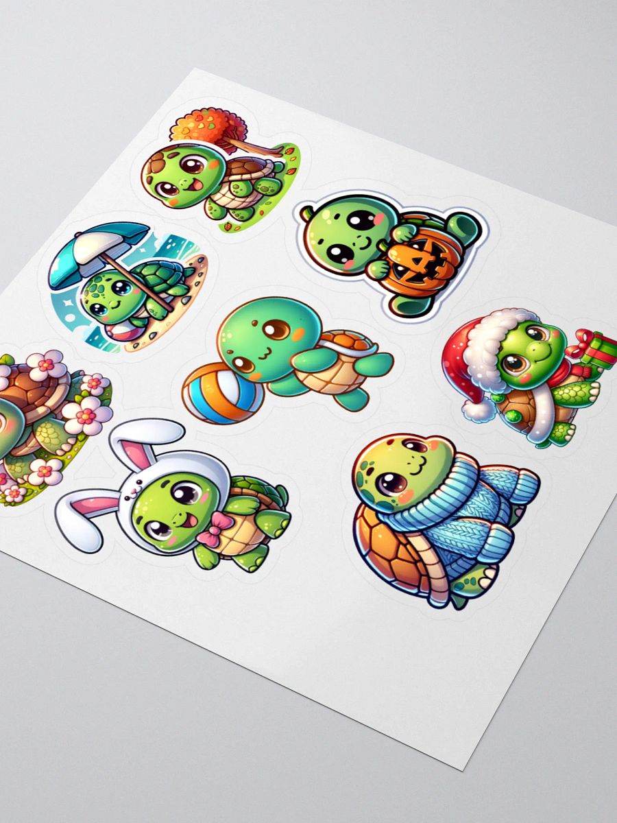 Seasonal Turtles Sticker Sheet product image (3)