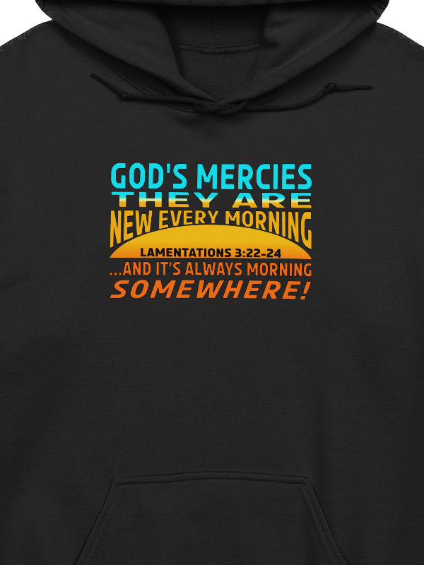 God's Mercies Are New Every Morning Hoodie product image (6)