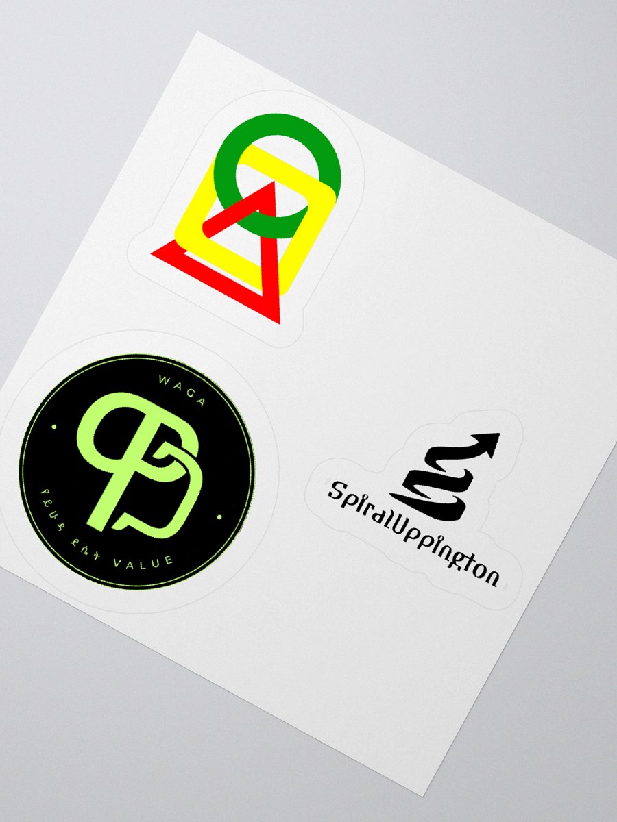 TryUnity X SpiralUppington X WAGA Stickers product image (4)
