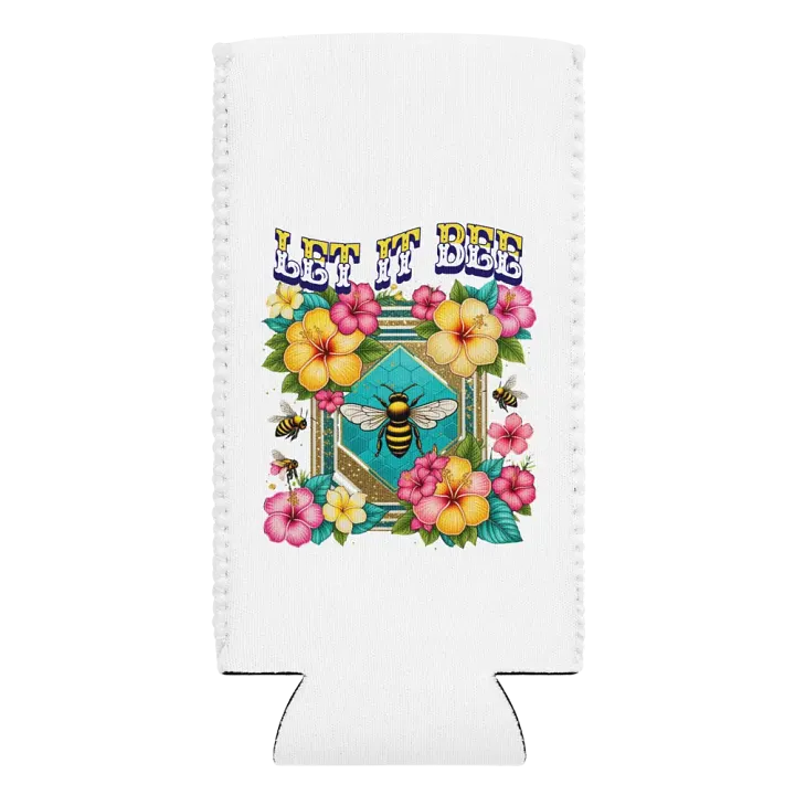 Let It Bee Flower Bloosom Can Cooler product image (2)