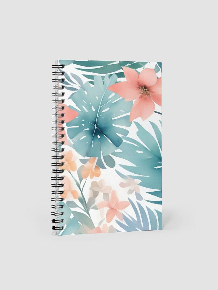 Watercolor Leaf Notebook product image (1)