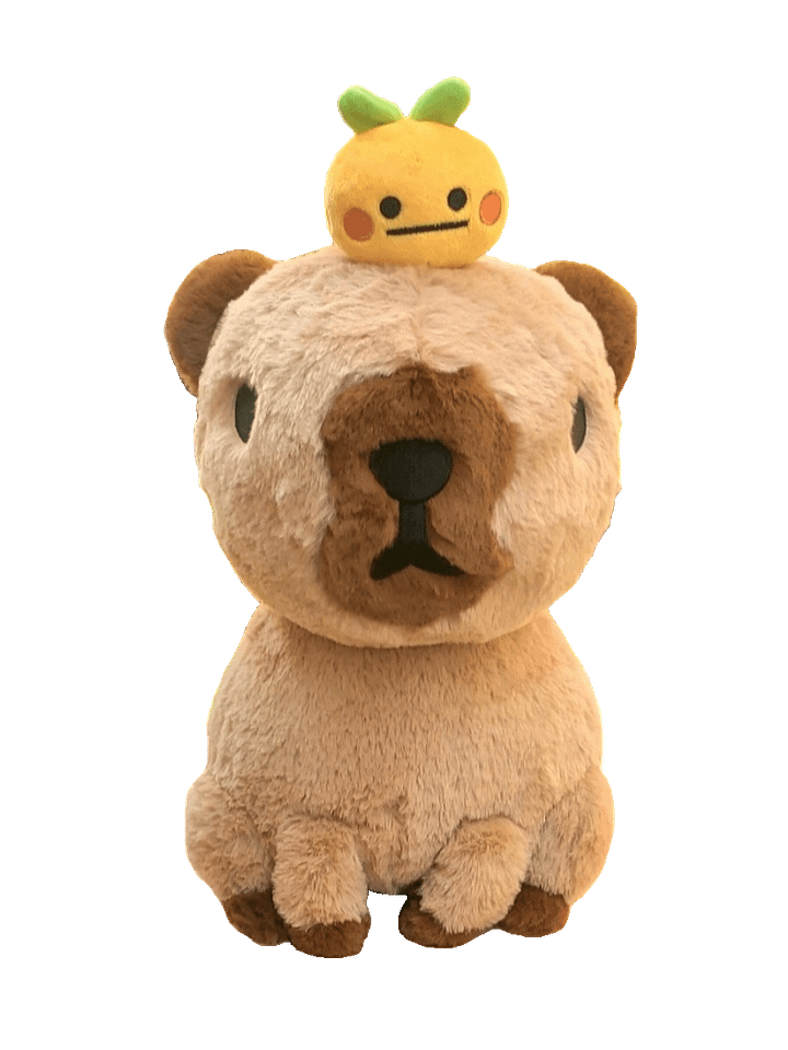 Capybara & Axolotl Plushie (PRE ORDER) product image (2)