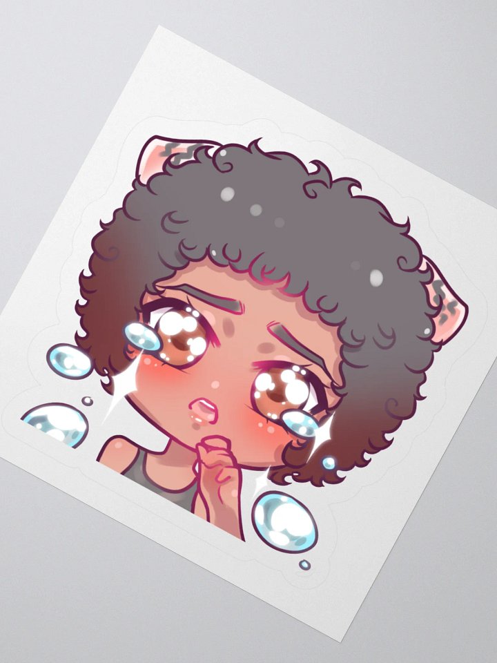Nique Crying Sticker Set product image (3)