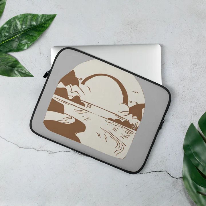 Zen Sun Laptop Sleeve product image (3)