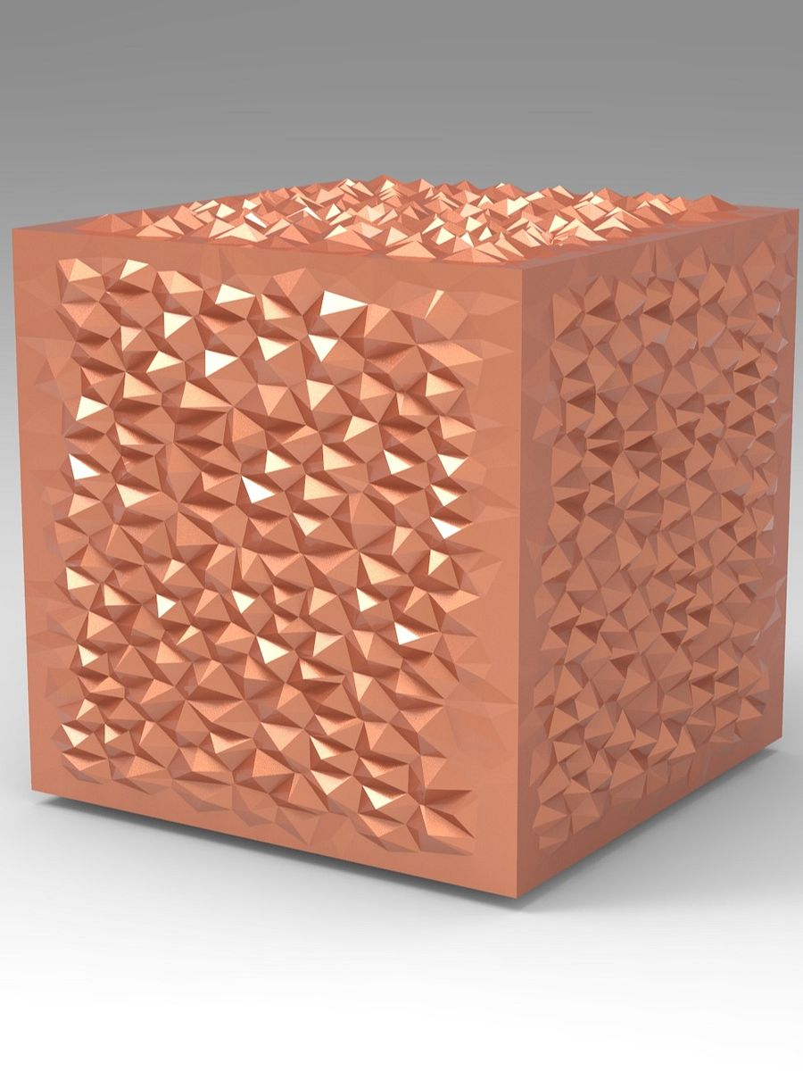 Faceted Parametric Facade Design Grasshopper Rhino Files Download product image (1)