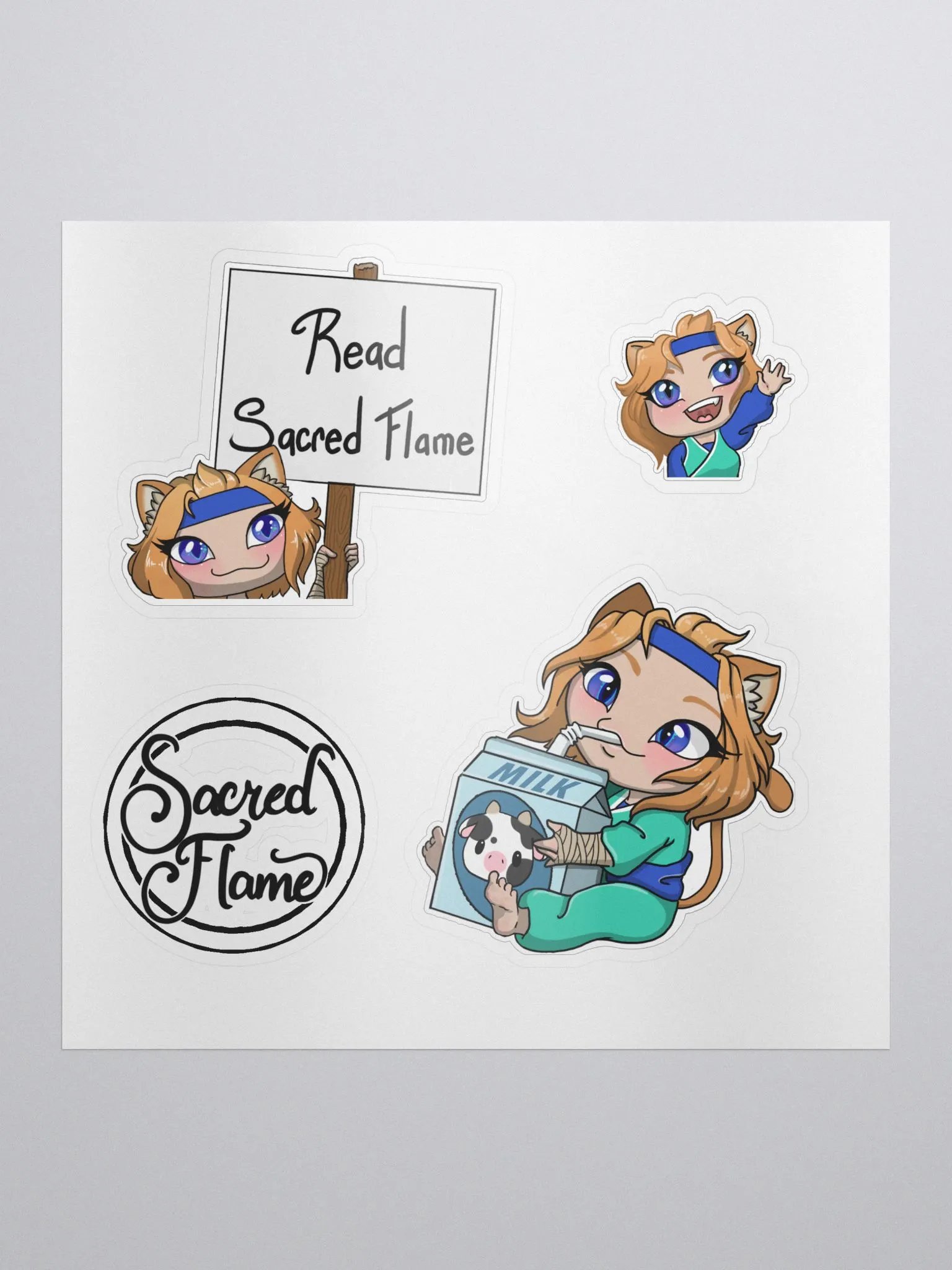 Luna Chibi Sticker Pack product image (1)