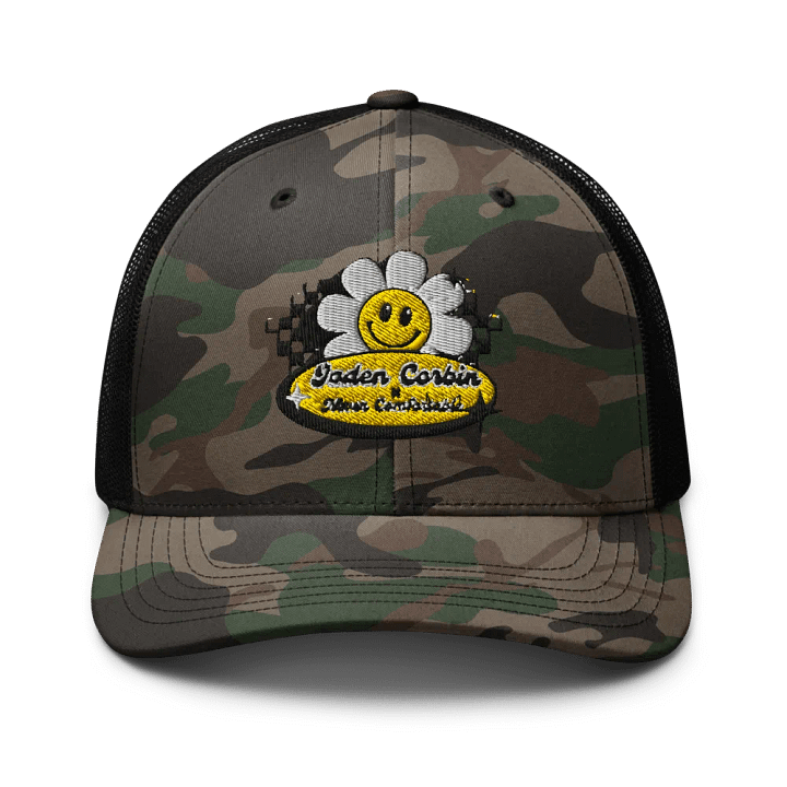 NEVER COMFORTABLE CAMO-HAT - V.SMILEY product image (2)
