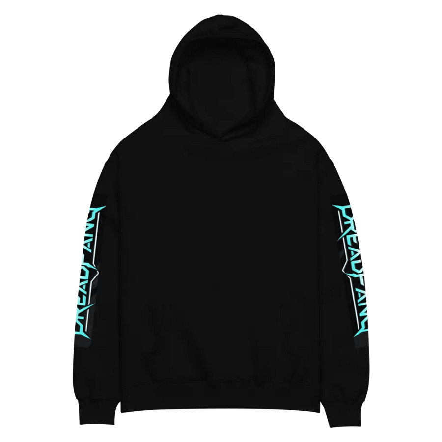 DREADFANG Black/Blue Oversized Hoodie product image (5)